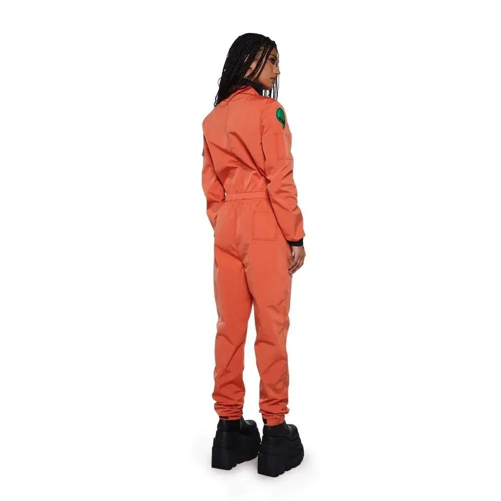 Dolls Kill NASA-TY FLIGHT SUIT COSTUME Size Small S Halloween Space Astronaut - Picture 6 of 6